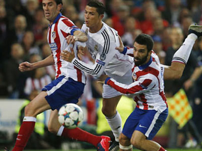 Real vẫn bất lực trước Atletico, Ronaldo "mất tích"