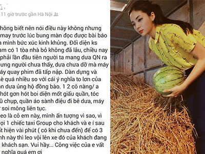 Kỳ Duyên lên tiếng chuyện bị tố giả tạo khi bán dưa