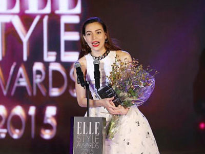 Hồ Ngọc Hà nhận cú đúp giải thưởng "Elle Style Awards 2015"