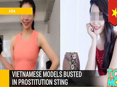 Vụ người mẫu Việt bán dâm ồ ạt lên báo Thái, Đài Loan