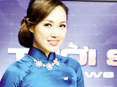 Biên tập viên Hoài Anh chỉ muốn là người của gia đình