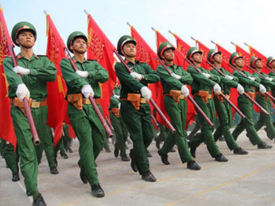 Hợp duyệt diễu binh kỉ niệm ngày 30-4