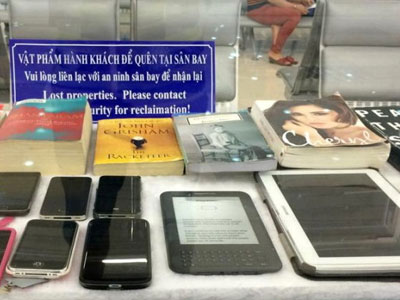 Ngạc nhiên với tủ giữ đồ bỏ quên tại sân bay Phú Quốc