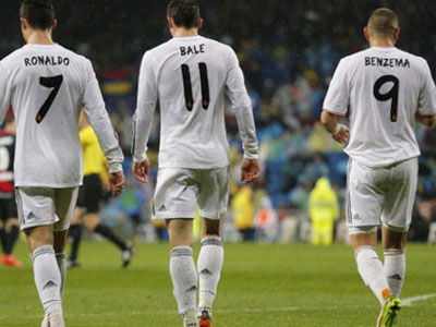 Chiến thuật của Real Madrid: Chuyển hy vọng từ BBC sang... RPV