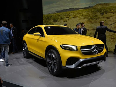 Hình ảnh thực tế đầu tiên về Mercedes-Benz GLC Coupe Concept