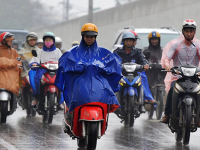 Hôm nay, Bắc bộ mưa dông, Nam bộ nắng nóng