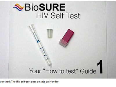 Bộ dụng cụ chẩn đoán HIV chỉ trong 15 phút