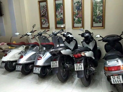 Thú vị với bộ sưu tập xe máy biển số đẹp của biker Việt