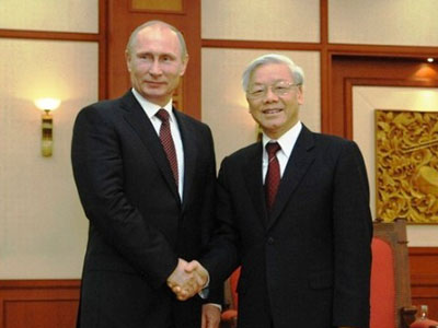 Tổng thống Putin chúc mừng chiến thắng 30/4