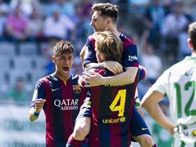 Barca tiễn Cordoba xuống hạng sau màn hủy diệt 8-0