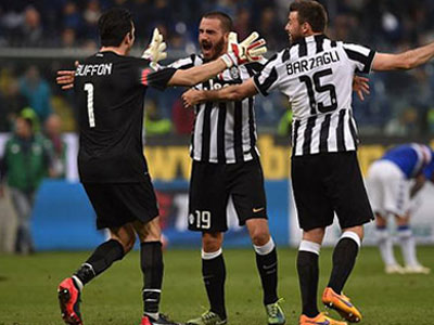 Juventus vô địch Seria A 2014/15 trước 4 vòng
