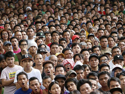 Người dân Philippines đổ ra đường cổ vũ Pacquiao