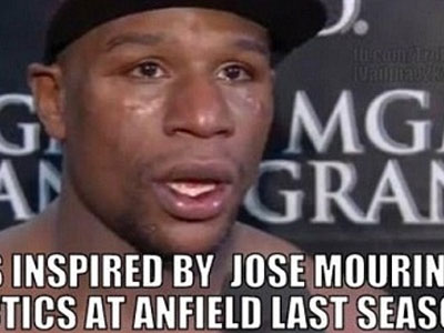 Rộ ảnh chế về Mayweather: Chiến thuật giống Mourinho. Vũ điệu "né" của Bruno Mars
