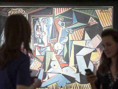 Bức vẽ phụ nữ "hở bạo" của Picasso sẽ được bán với giá kỷ lục 140 triệu USD