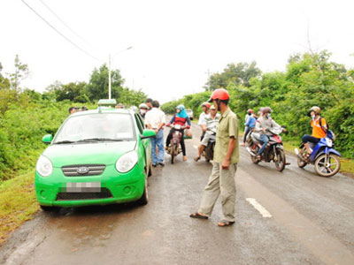 Bắt kẻ cướp taxi chạy từ Hà Nội vào tận Hà Tĩnh