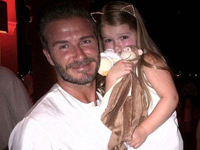 Ảnh "độc" trong sinh nhật hoành tráng của Becks