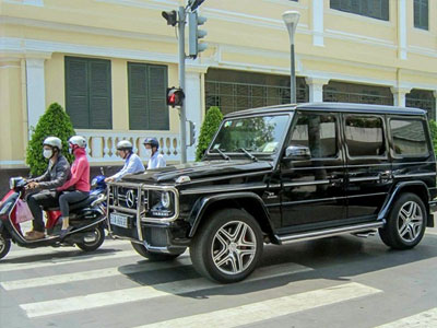 Hàng độc Mercedes G63 biển ngũ quý 9 ở Sài Gòn