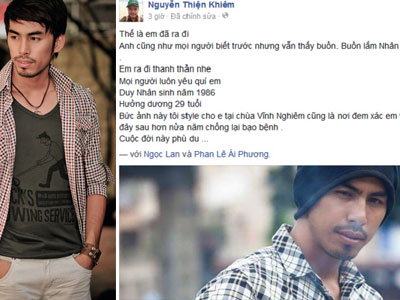 Bạn bè đau đớn trước tin Duy Nhân qua đời