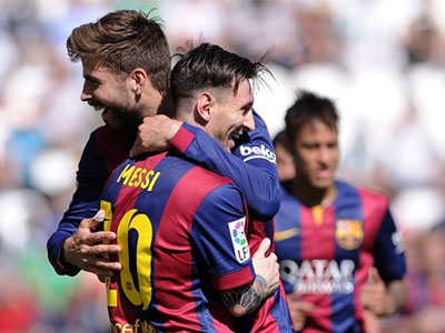 Pique: "Guardiola nói quá chuẩn. Không thể cản Messi!"