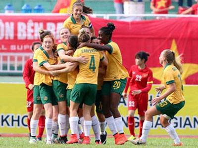 Clip trận nữ Việt Nam thua U-20 Úc 3-4