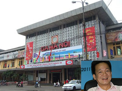 Bầu Hiển đòi "mua" ga Hà Nội