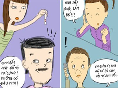 Phản ứng của các chàng họ Sở với câu nói "Anh ơi, em có bầu"