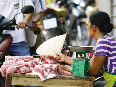 Phát hoảng với thịt lợn có giá 4.000 đồng/kg