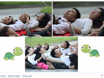 Sự thật bức ảnh kỷ yếu "nam sinh nằm đè lên ngực nữ sinh"