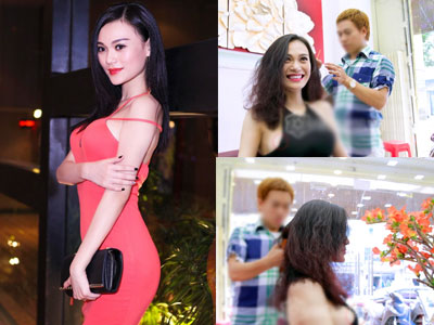 Cao Thùy Linh hớ hênh lộ "vùng nhạy cảm" khi "thả rông" vòng một
