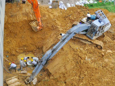 Chủ tịch Hà Nội: "Không hứa suông tiến độ đường ống nước số 2"