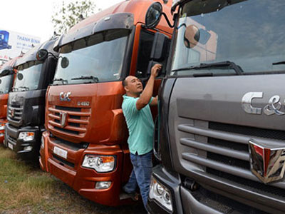 Nhập khẩu ôtô Trung Quốc tăng gần gấp 3 lần