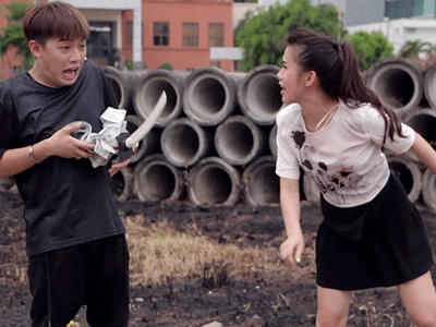 Clip 9 cách phòng tránh cướp của Phở và hot girl Ngọc Thảo