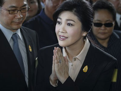 Cựu Thủ tướng Thái Lan Yingluck Shinawatra bị cấm xuất cảnh