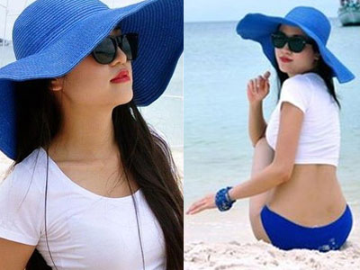 Hình ảnh "không thể thấy ở tivi" của BTV thời tiết sexy nhất Việt Nam