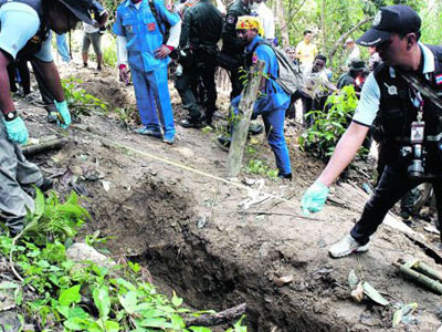 Malaysia phát hiện hàng loạt hố chôn nạn nhân buôn người