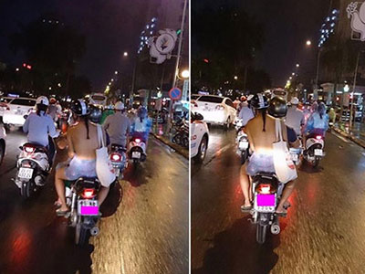 Hè đến, nhức mắt với những thiếu nữ "mặc cũng như không"