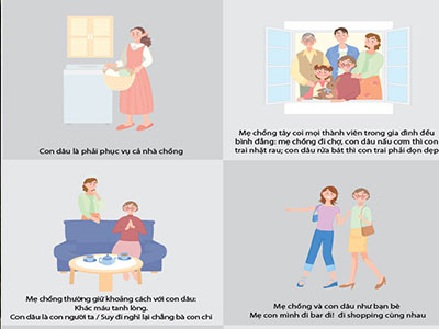 Sự khác biệt giữa mẹ chồng Ta - mẹ chồng Tây