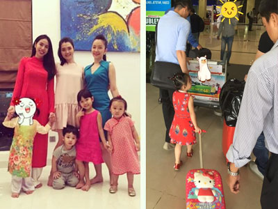 Thủy Tiên khoe ảnh hiếm của con gái