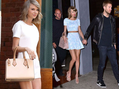 Taylor Swift qua đêm với bạn trai tại nhà riêng