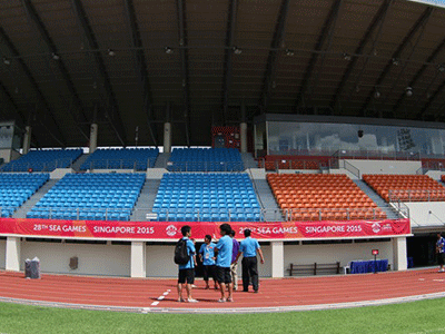 U23 Việt Nam không được làm quen sân thi đấu SEA Games