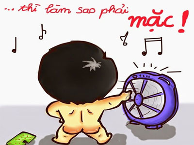 Cười không ngậm được miệng với những "bi kịch" ngày nóng