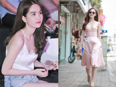 Ngọc Trinh, Hà Hồ "giải nhiệt" ngày hè với đồ mát mẻ
