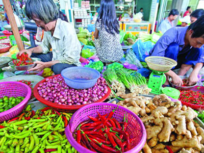 TP.HCM: Giá thực phẩm tăng “chóng mặt”