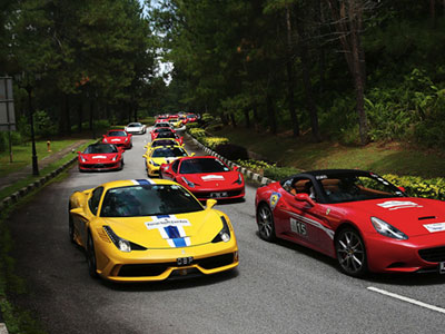 100 người chơi xe Ferrari tại Đông Nam Á tụ họp