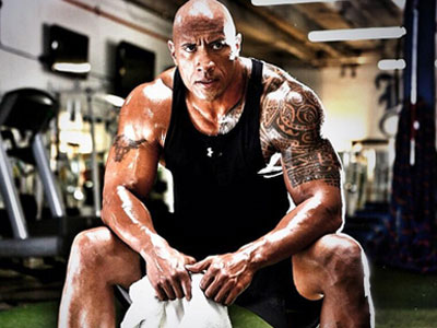 Cơ bắp "triệu đô" của tài tử Dwayne Johnson
