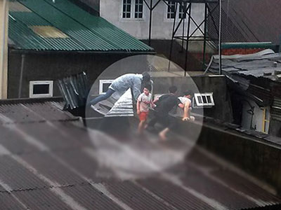 Cuộc giải cứu vĩ đại 3 mẹ con thoát dòng nước lũ cao 2 mét ở Đà Lạt