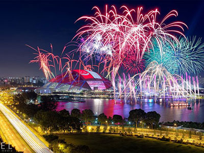 Đại tiệc ánh sáng, pháo hoa tại lễ khai mạc SEA Games 28