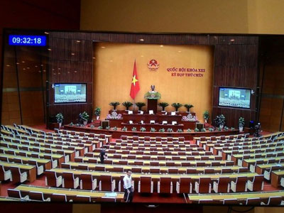 Đại biểu không phát biểu, Quốc hội nghỉ sớm
