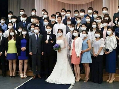 Đám cưới thời "MERS bùng phát" tại Hàn Quốc
