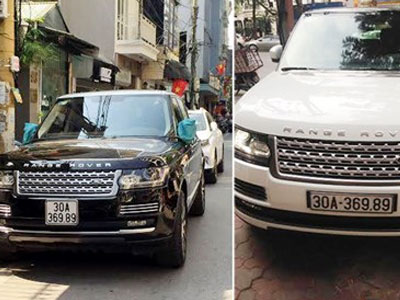 Làm rõ vụ 2 xe Range Rover tiền tỷ chung biển số ở Hà Nội
